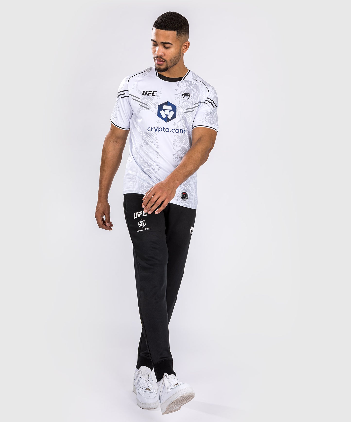 UFC Adrenaline by Venum Authentic Fight Night Menâ€™s Walkout Jersey - White