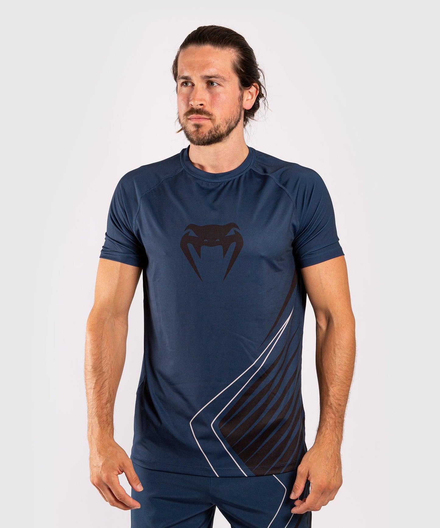 Venum Contender 5.0 Dry-Tech T-shirt - Navy/Sand Picture 1