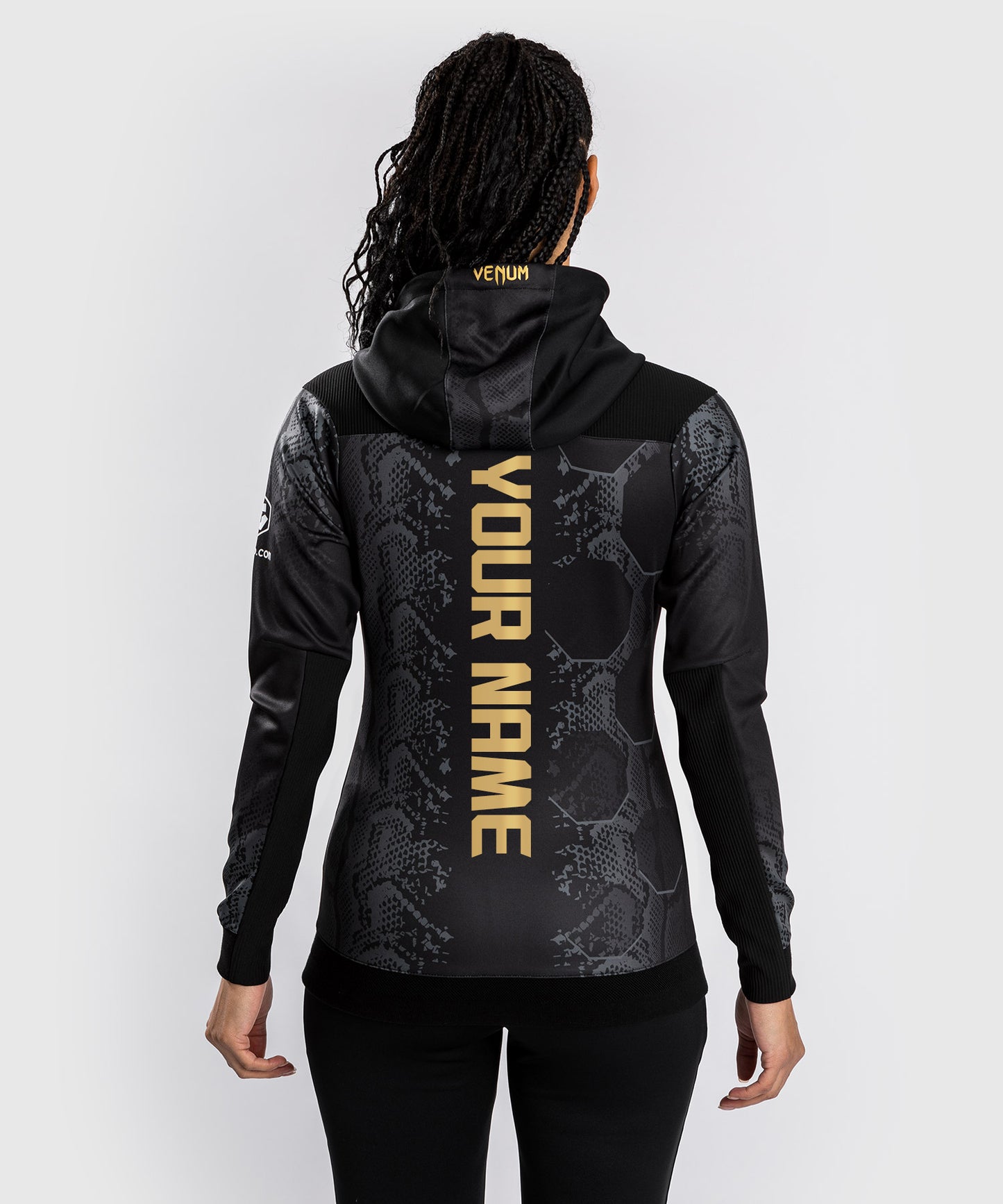 UFC Adrenaline by Venum Personalized Authentic Fight Night  Women’s Walkout Hoodie - Champion