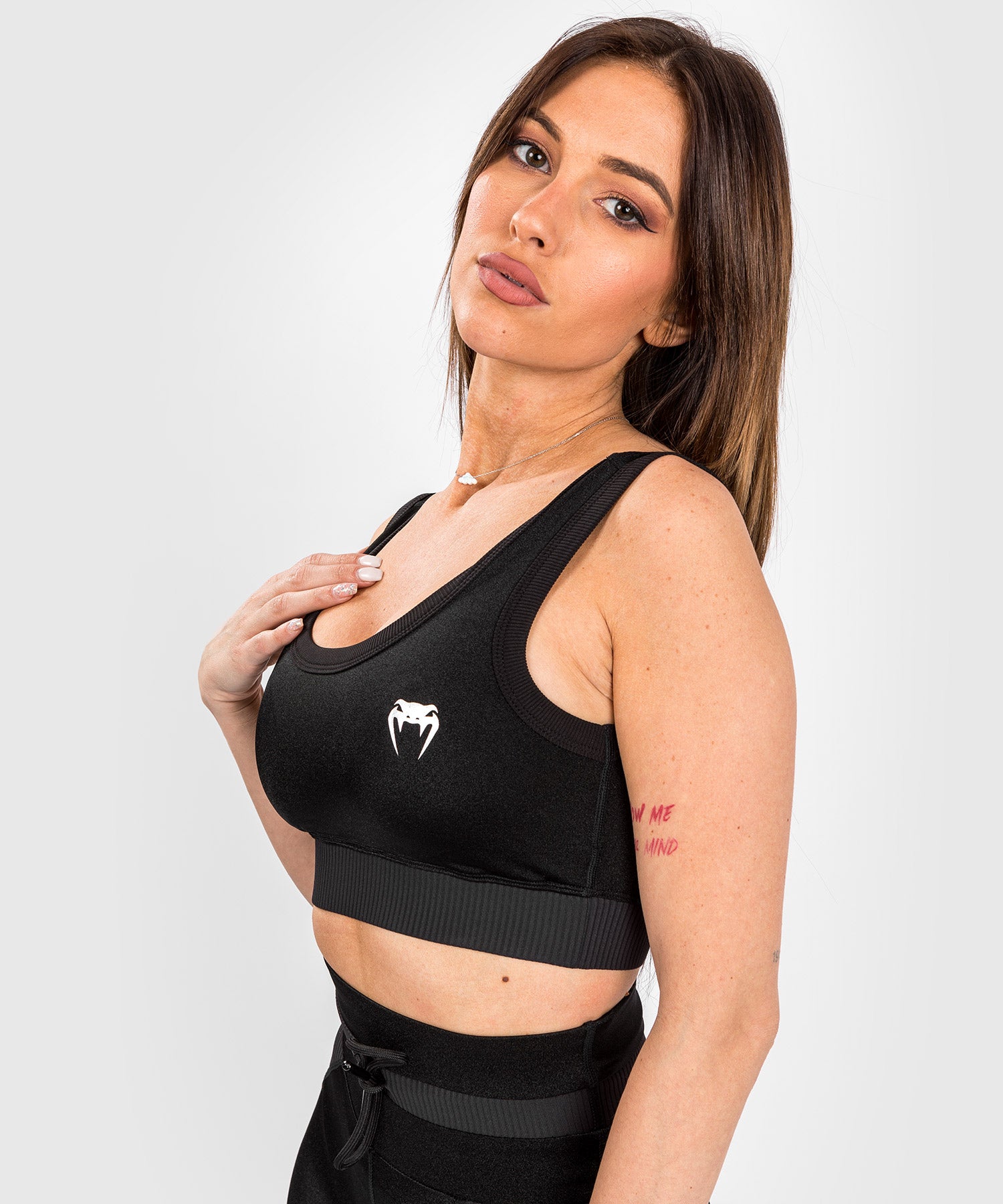 Venum Glow Sport Bra - For Women - Black - Venum