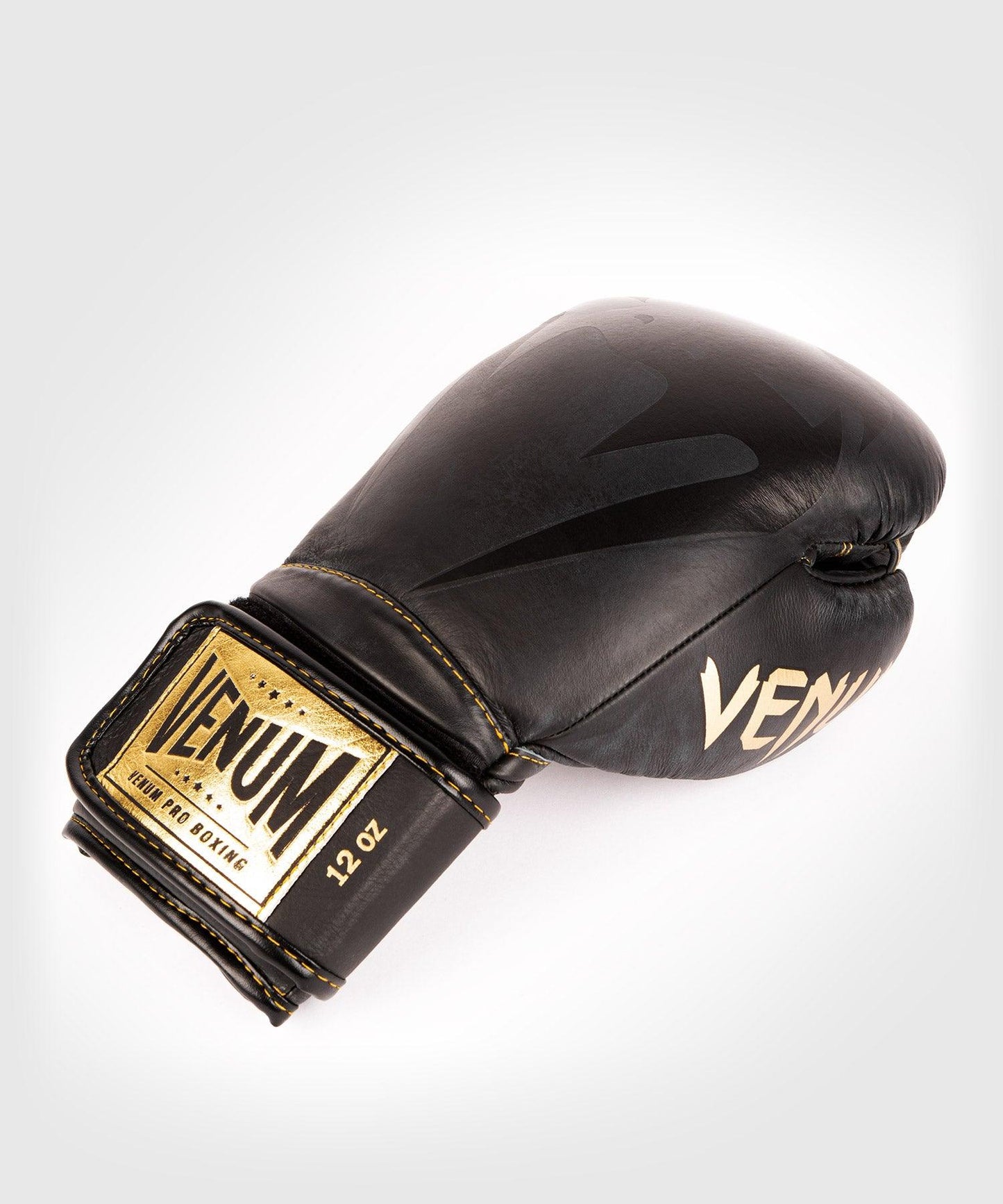 Venum Giant 2.0 Pro Boxing Gloves Velcro - Black/Black-Gold Picture 6