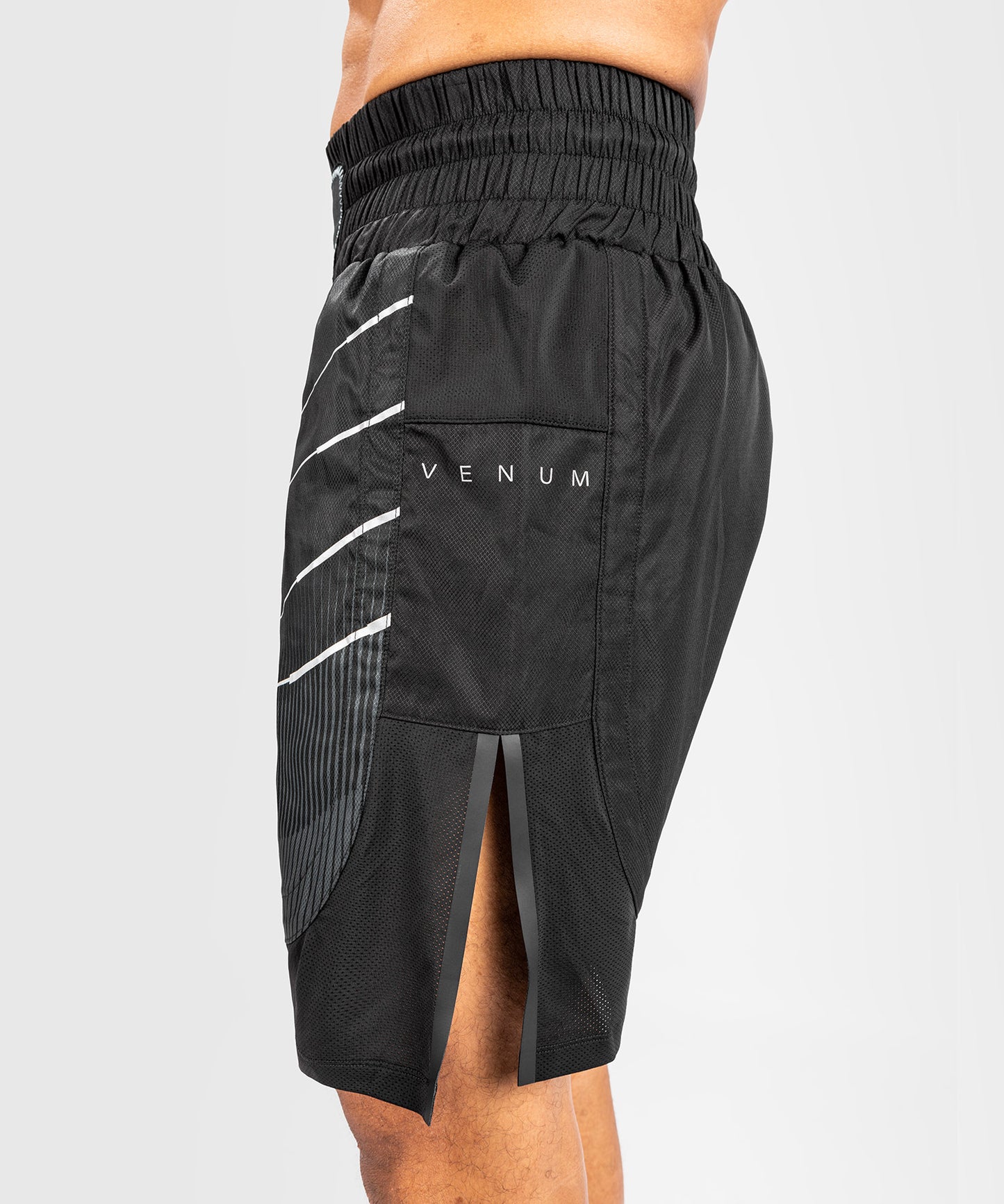 Venum Biomecha Boxing Shorts - Black/Grey