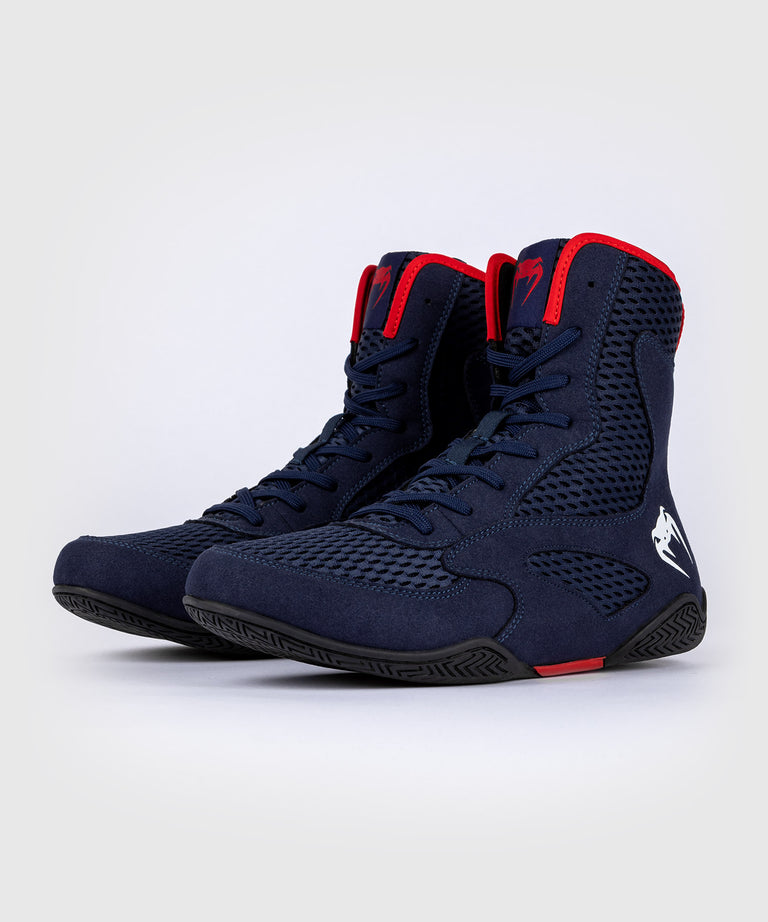 売れ筋がひ贈り物！ Venum Contender Boxing Shoes - Black/Gold/Red - Venum ボクシング