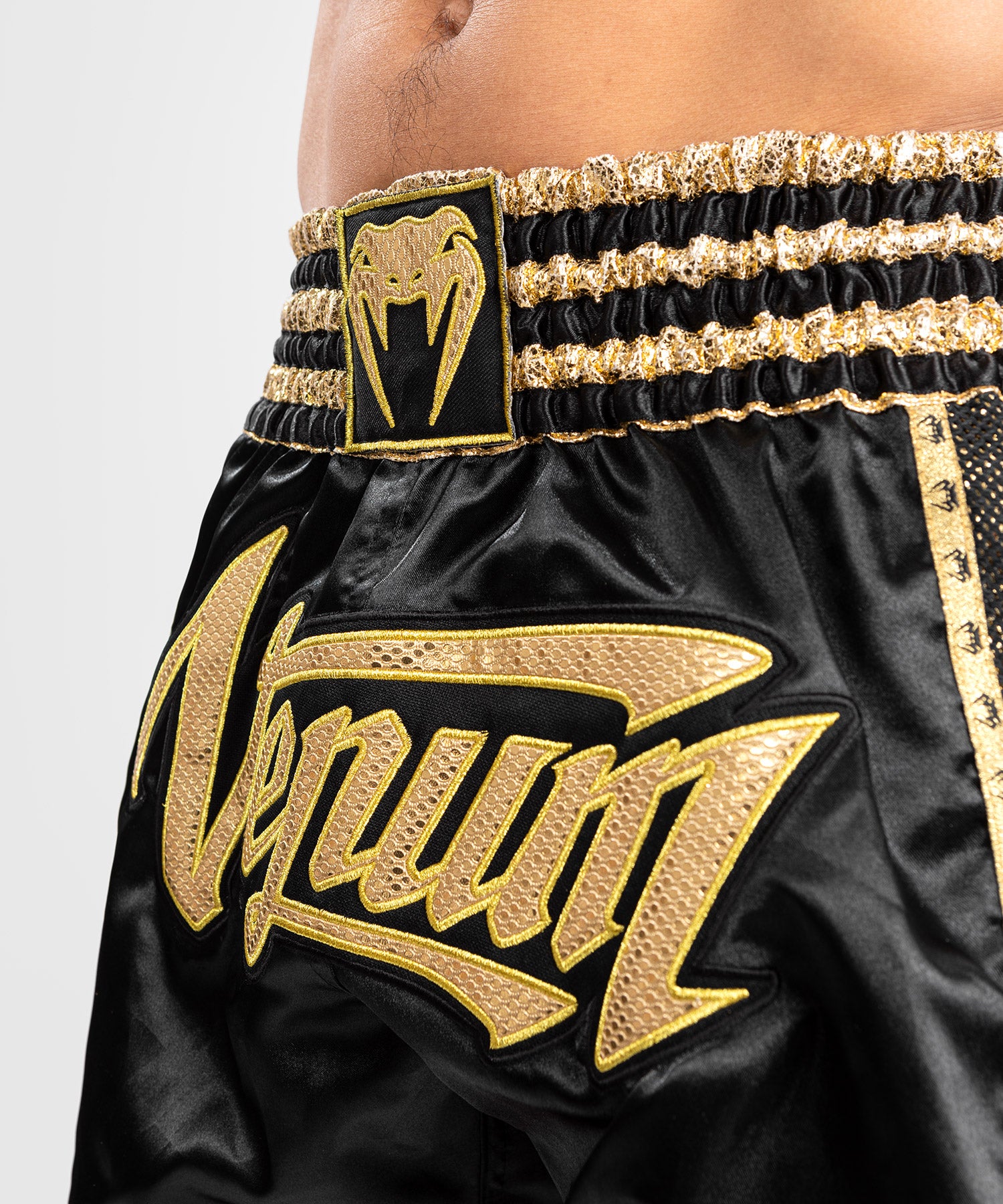 Venum Absolute 2.0 Muay Thai Shorts Black Gold