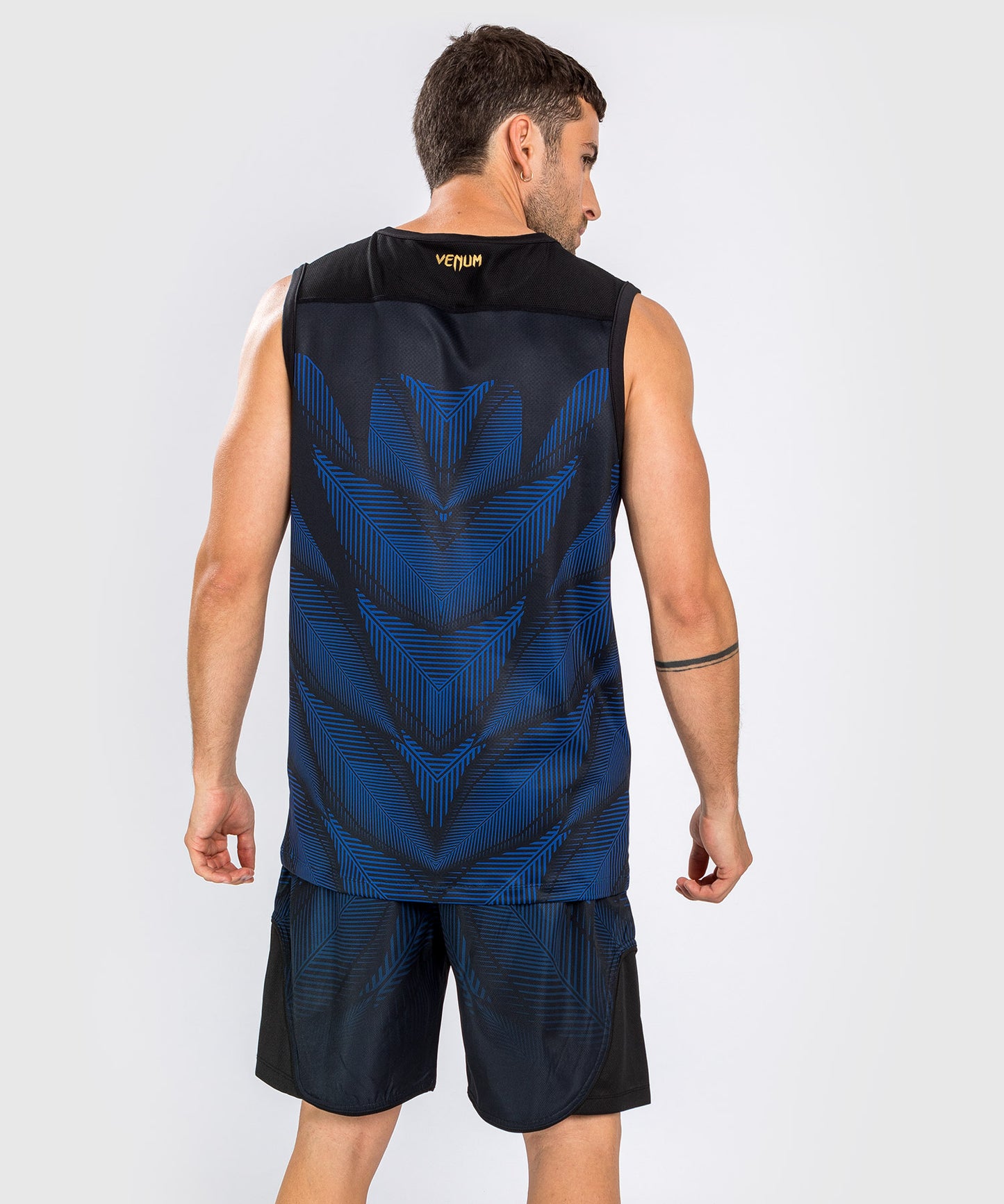 Venum Phantom Loma Dry Tech Tank Top - Black/Blue