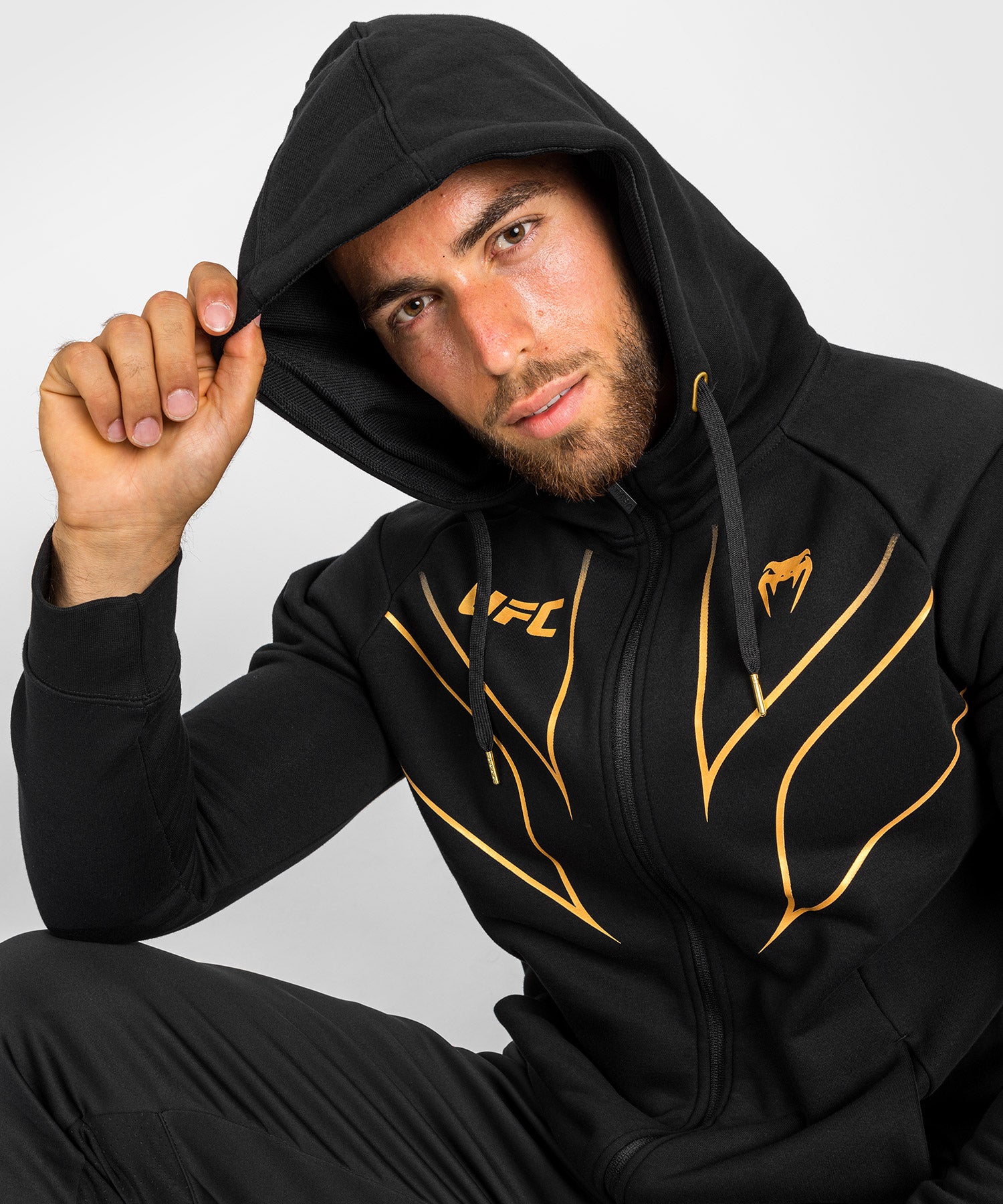 UFC Venum Authentic Fight Night 2.0 Kit by Venum Sudadera con capucha  Walkout para Hombre - Champion