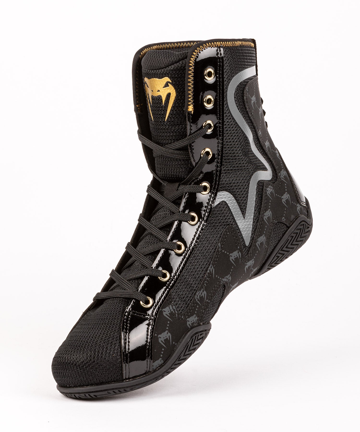 【気質アップ】 Evo Elite Venum Monogram Venum - Black – Shoes Boxing ボクシング