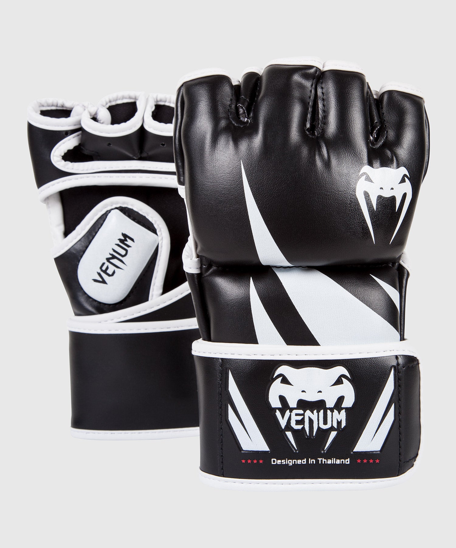 MMA gloves Venum Challenger black, white 