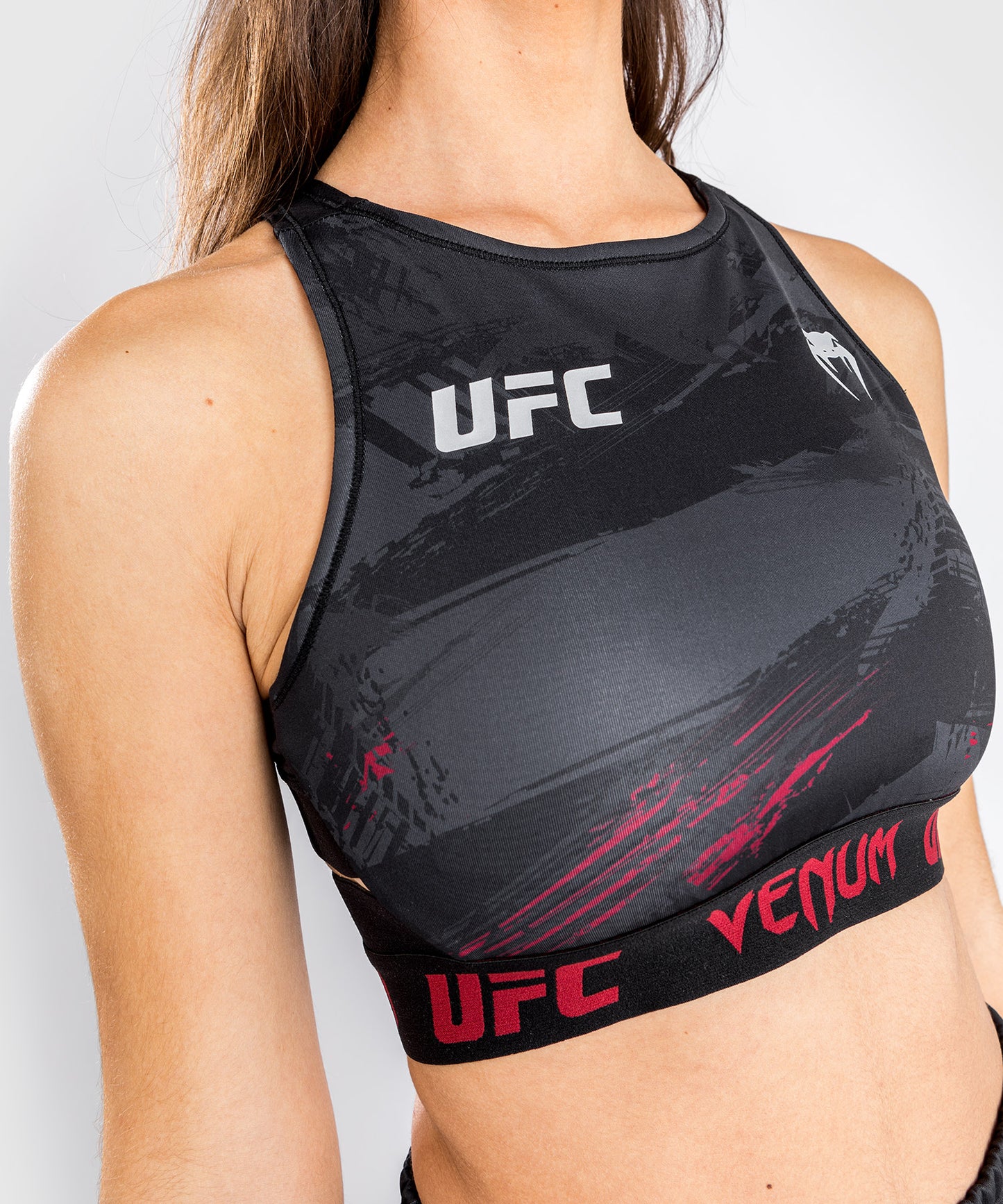 UFC Venum Authentic Fight Week 2.0 Women’s Weigh-in Bra - Black/Red