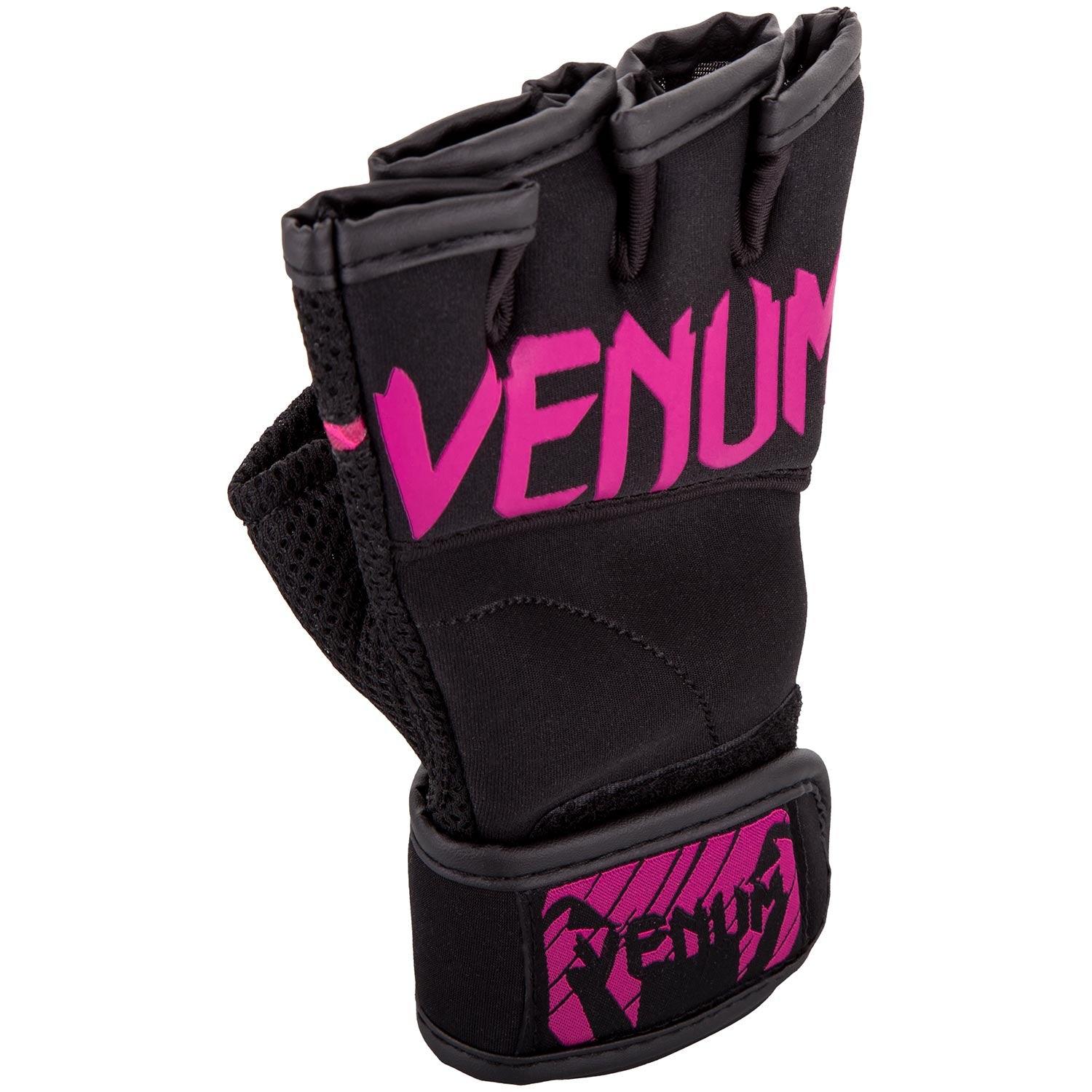 Venum Aero Body Fitness Gloves - Black/Neo Pink Picture 2