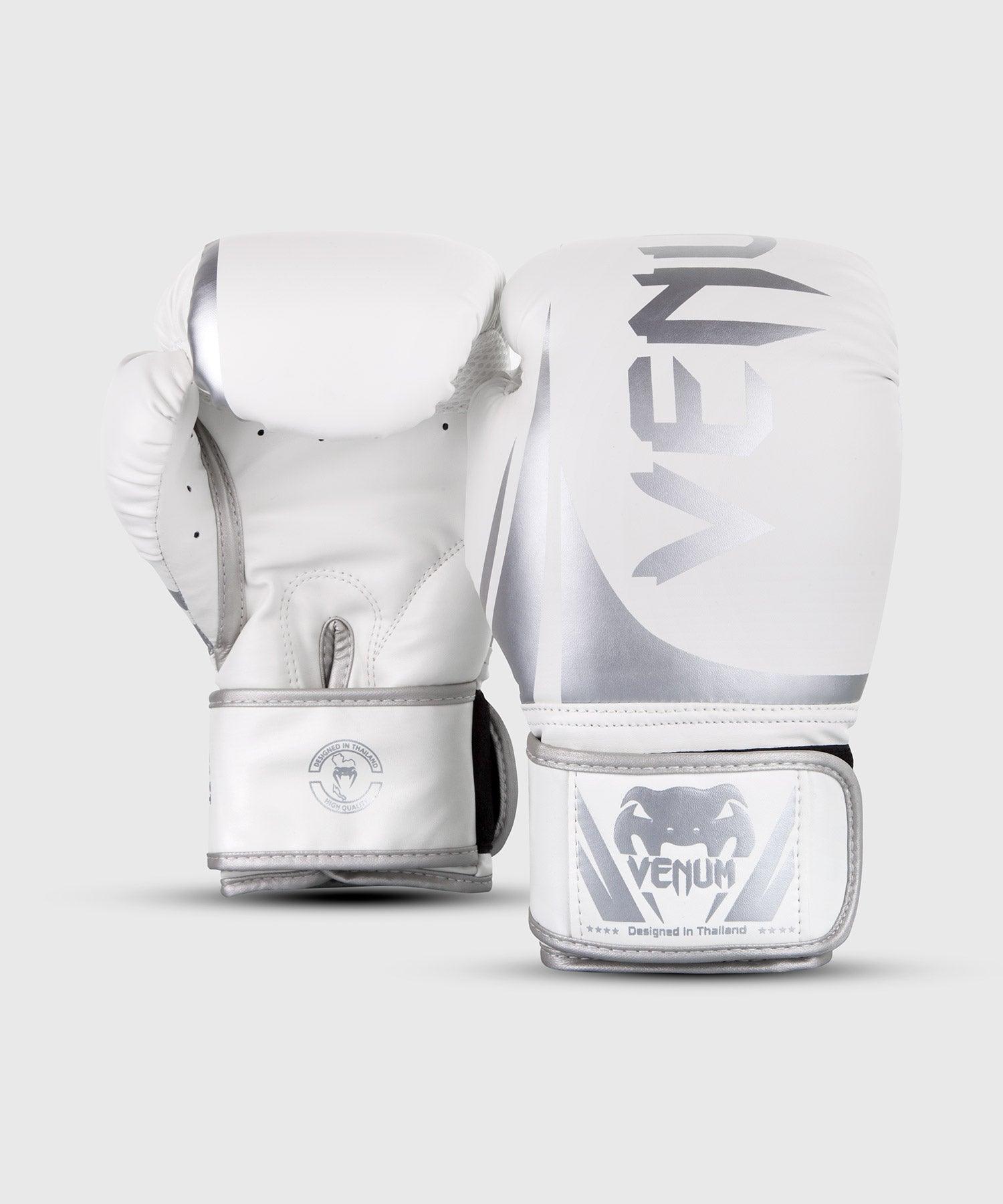 Venum Challenger 2.0 Boxing Gloves - White/Silver Picture 2