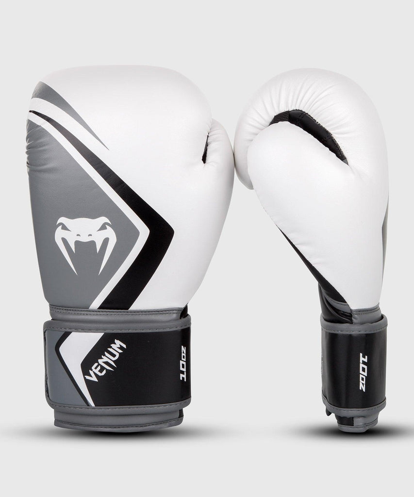 【海外限定】 Venum Boxing Venum - White/Grey-Black - 2.0 Contender Gloves グローブ