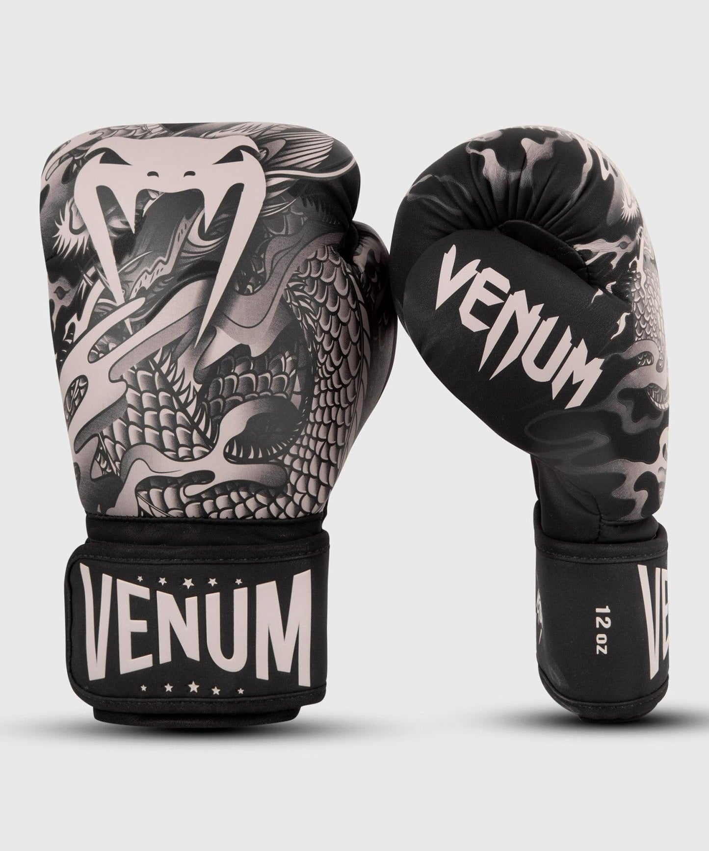 Venum Dragon's Flight Boxing Gloves - Black/Sand Picture 2