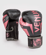 Venum Elite Boxing Gloves - Black/Pink Gold Picture 3