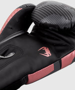 Venum Elite Boxing Gloves - Black/Pink Gold Picture 9