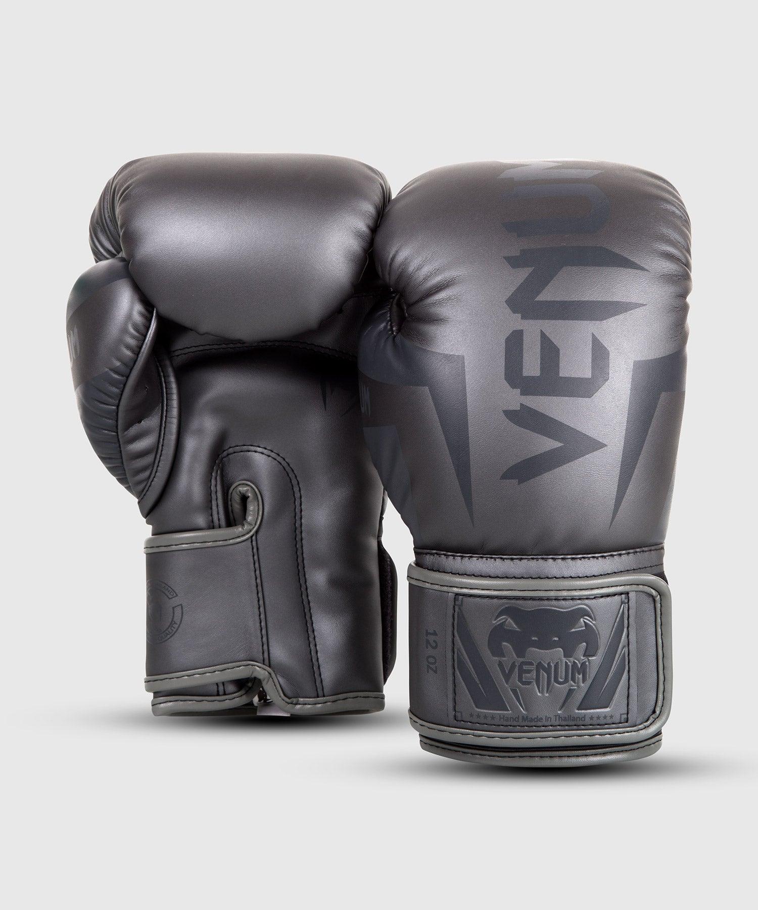 Venum Elite Boxing Gloves - Grey/Grey Picture 2