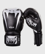 Venum Giant 3.0 Boxing Gloves - Nappa Leather - Black/Silver Picture 1