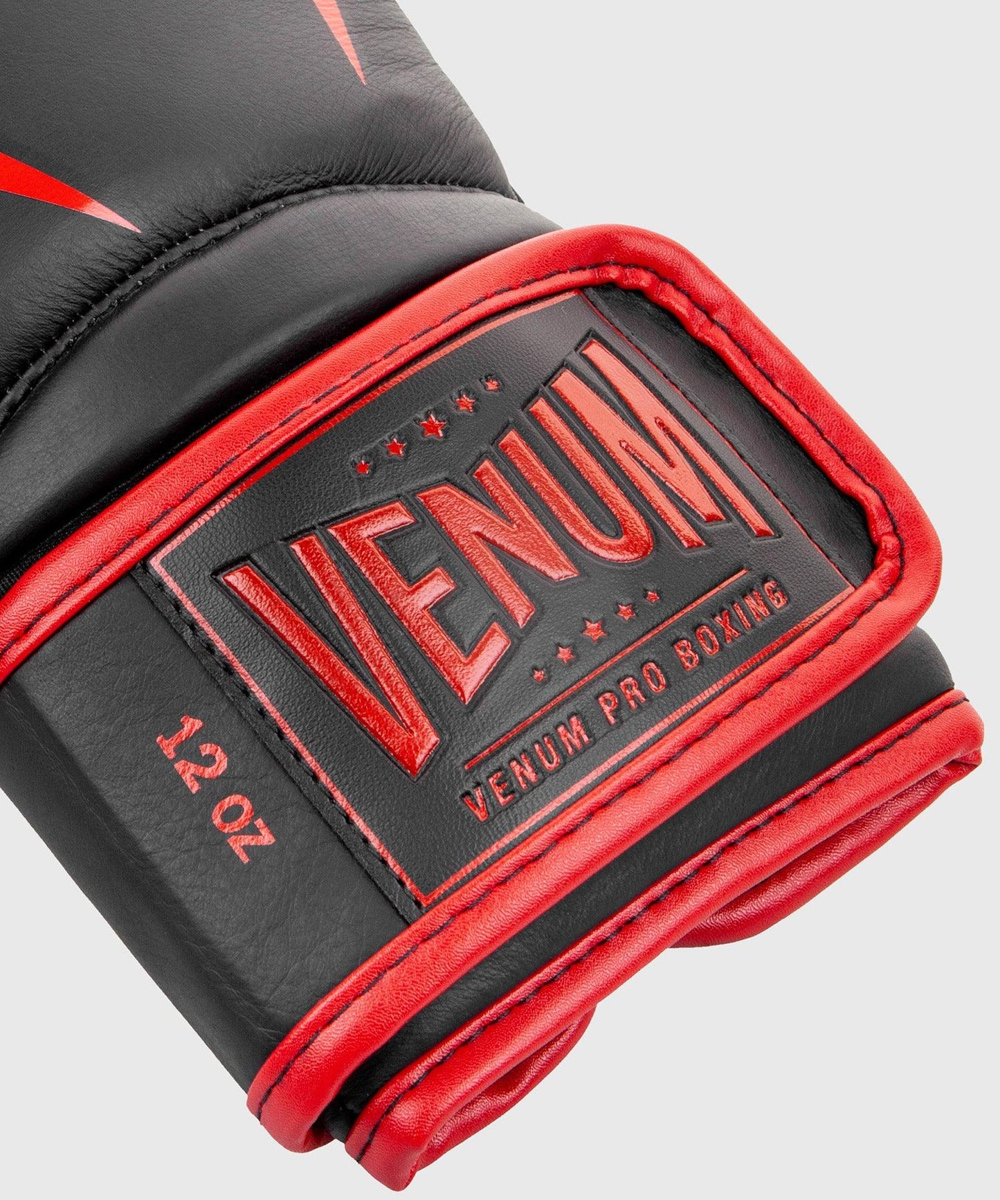 Venum Giant 2.0 Pro Boxing Gloves Velcro - Black/Red Picture 6
