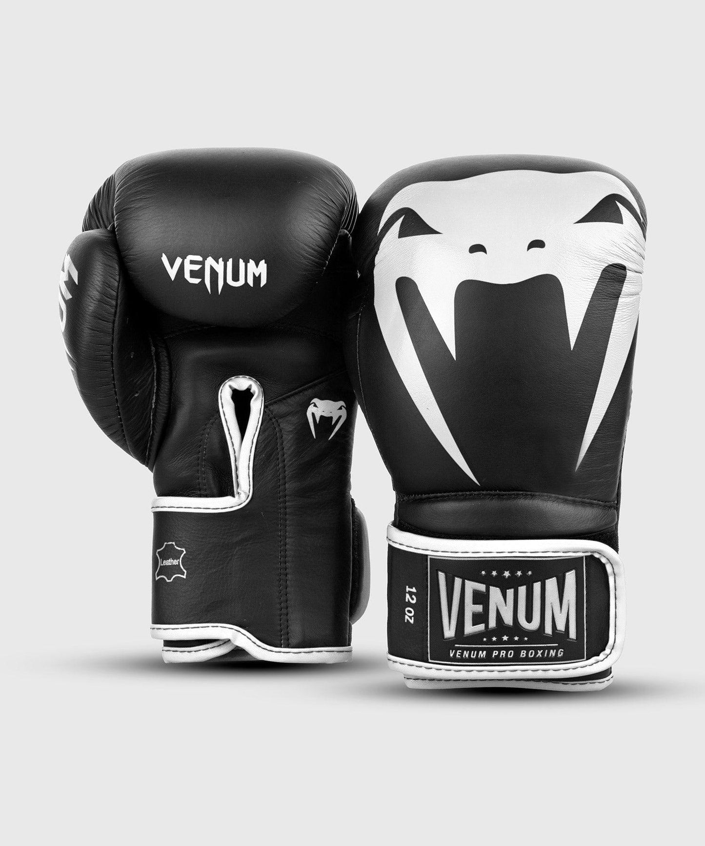 Venum Giant 2.0 Pro Boxing Gloves Velcro - Black/White Picture 3