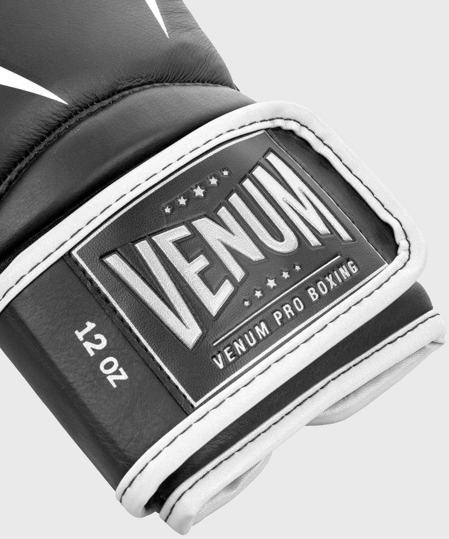 Venum Giant 2.0 Pro Boxing Gloves Velcro - Black/White - Venum