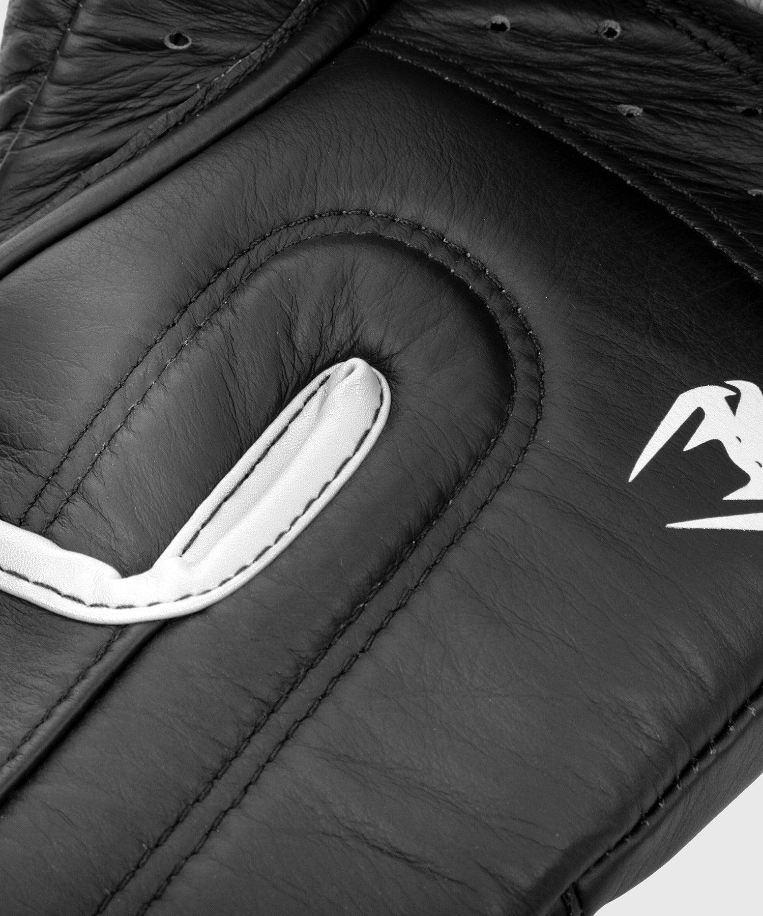 Venum Hammer Pro Boxing Gloves Velcro - Black/White Picture 4