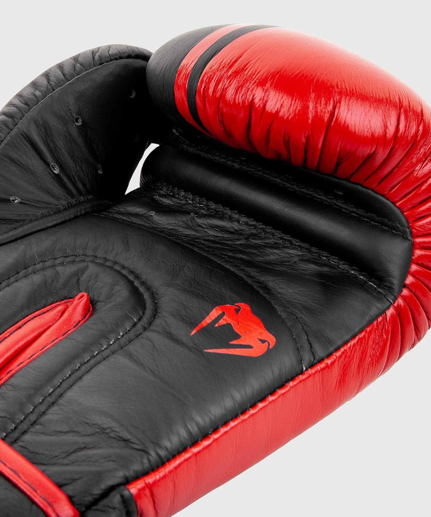 Venum Shield Pro Boxing Gloves Velcro - Black/Red Picture 5