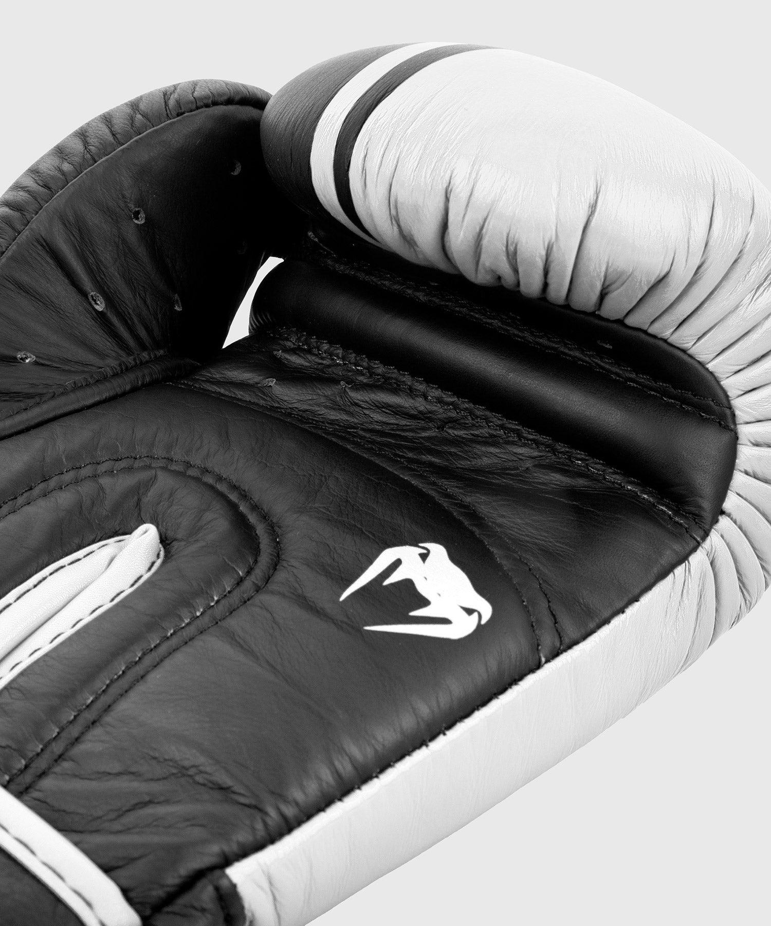Venum Shield Pro Boxing Gloves Velcro - Black/White Picture 5