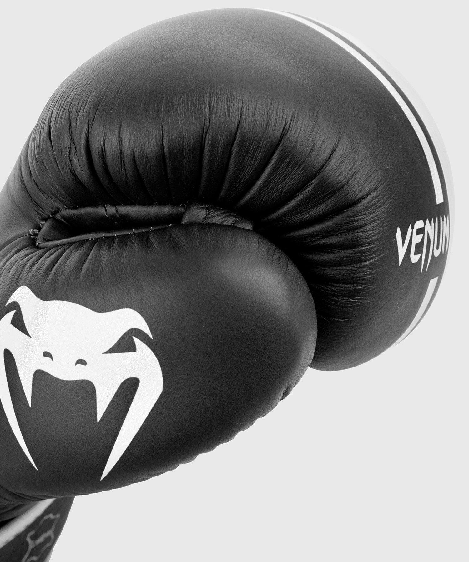 Venum Shield Pro Boxing Gloves Velcro - Black/White Picture 4