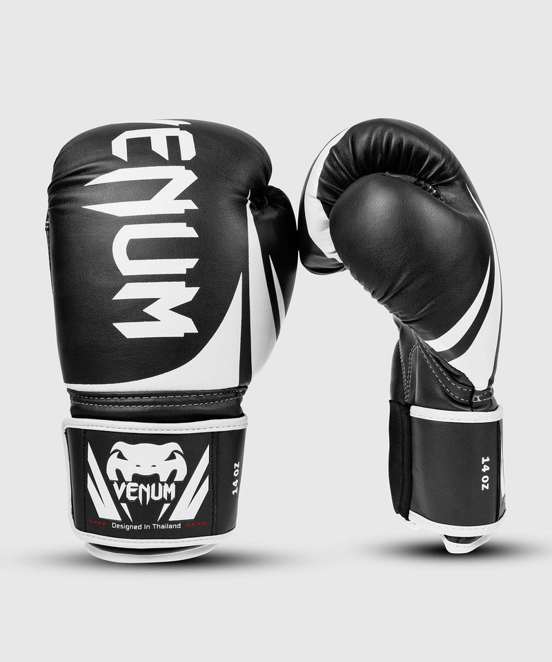 Venum Challenger 2.0 Boxing Gloves - Black/White Picture 1