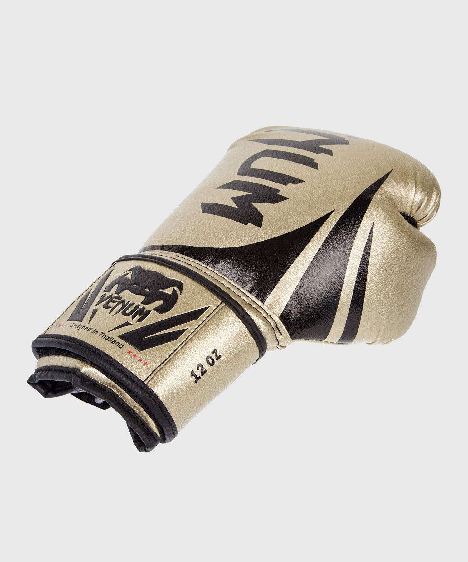 Venum Challenger 2.0 Boxing Gloves - Black/Gold - Venum