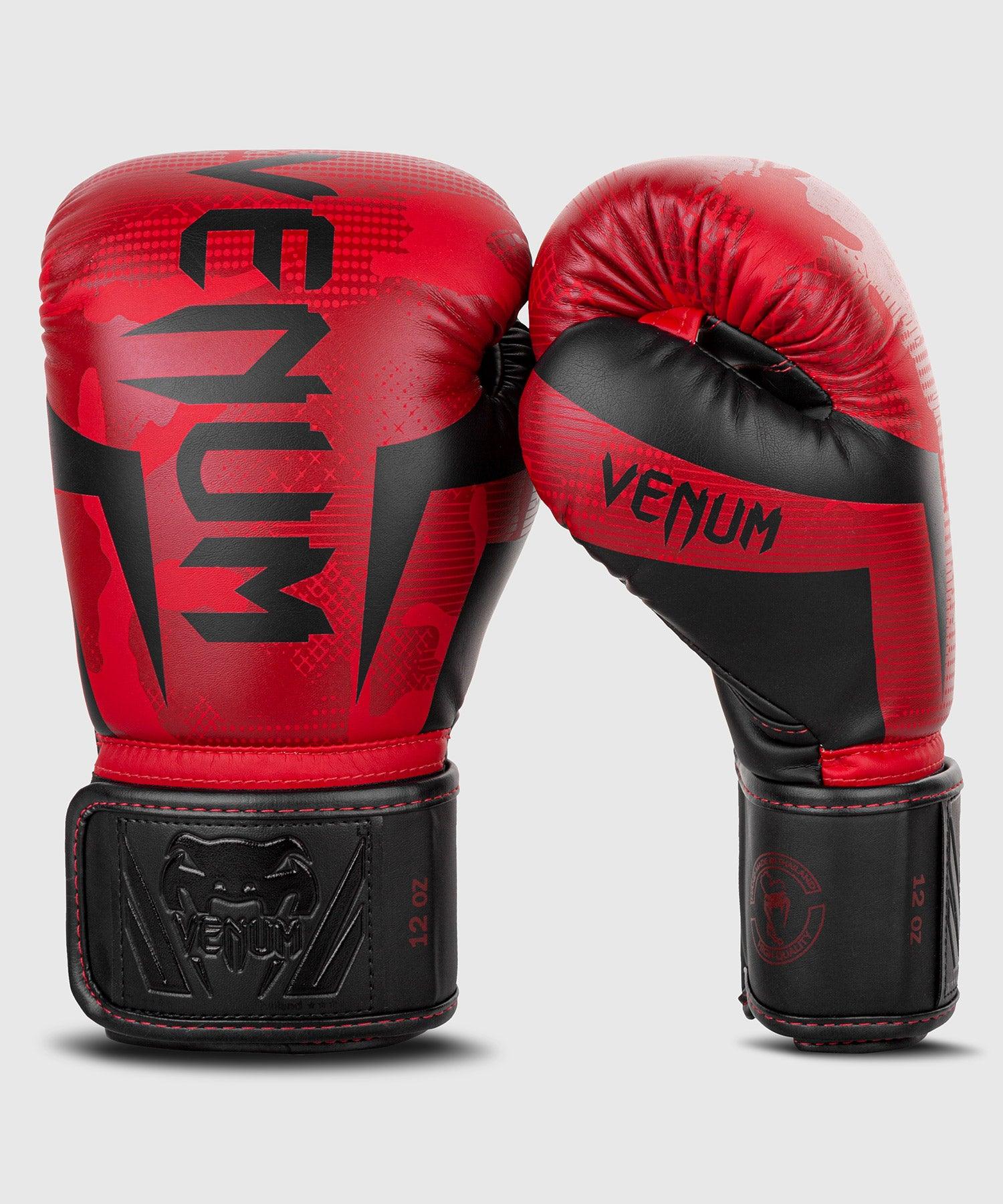 Venum Elite Boxing Gloves - Red Camo Picture 3