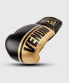 Venum Shield Pro Boxing Gloves - With Laces - Black/Gold Picture 1