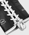 Venum Shield Pro Boxing Gloves - With Laces - Black/White Picture 6