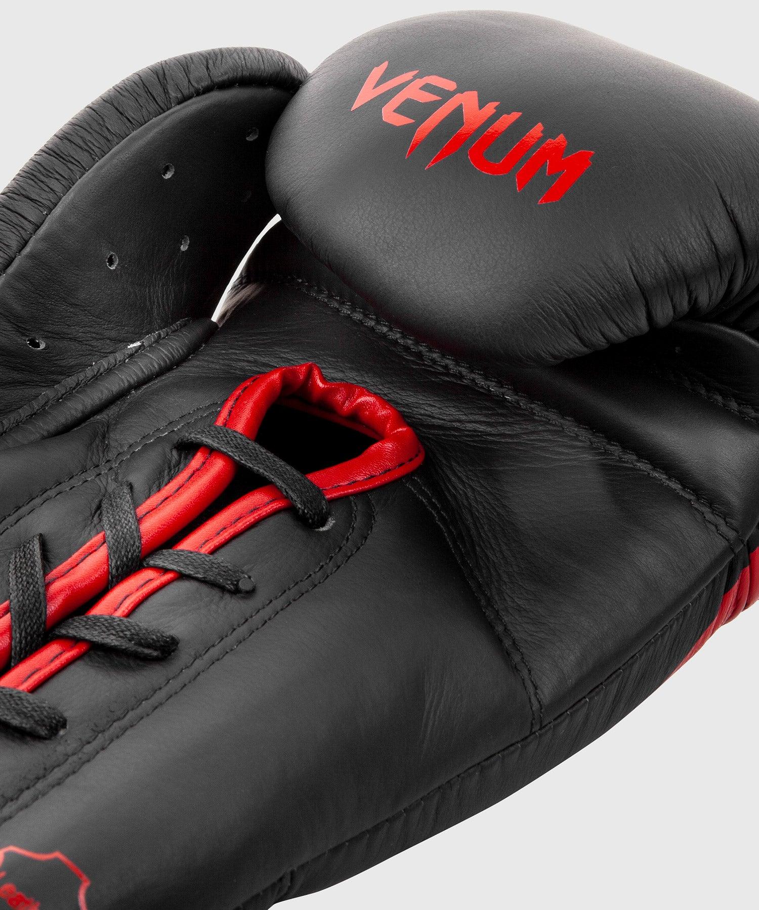 Venum Giant 2.0 Pro Boxing Gloves - With Laces - Black/Red Picture 6