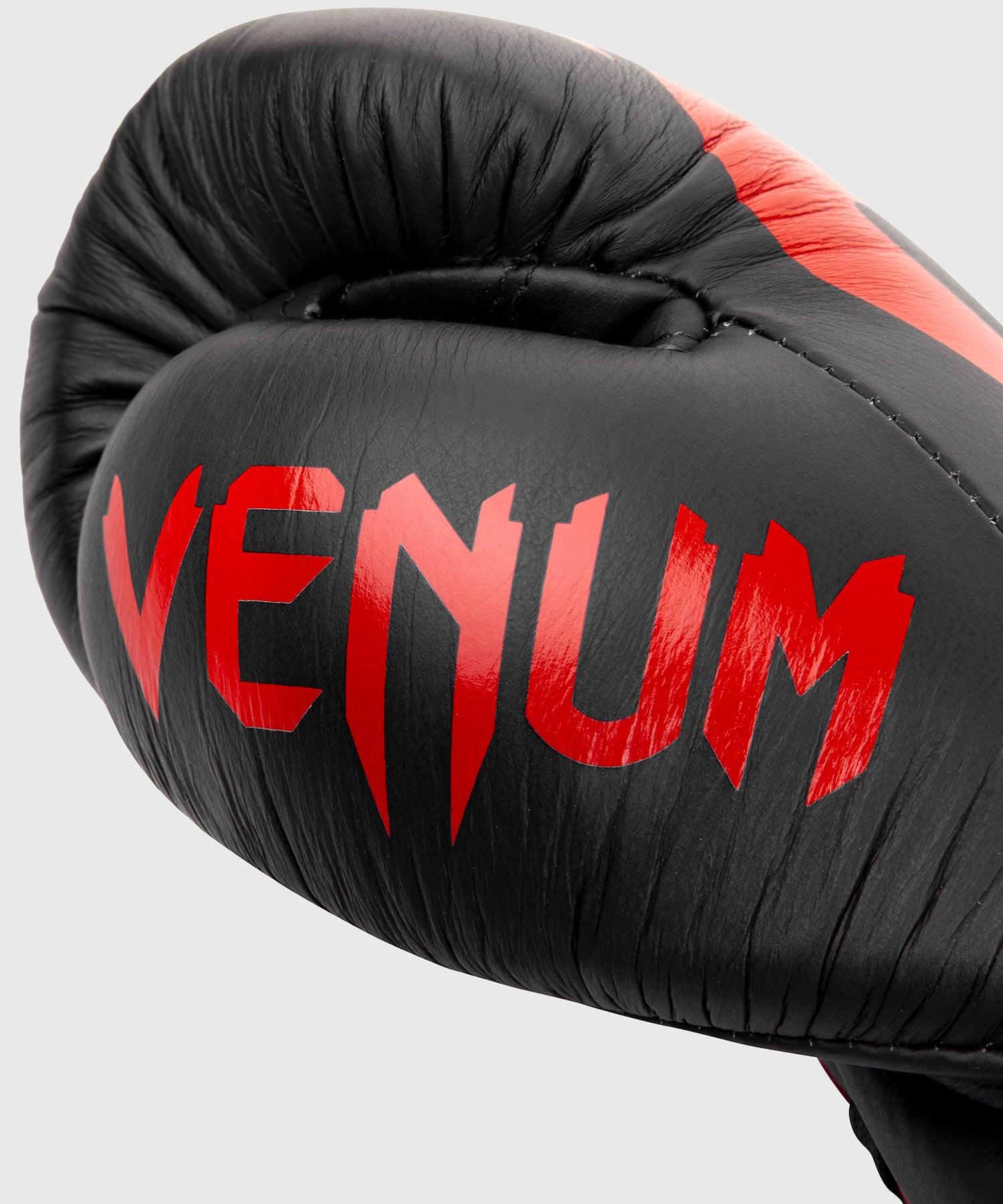 Venum Giant 2.0 Pro Boxing Gloves - With Laces - Black/Red Picture 8