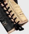 Venum Shield Pro Boxing Gloves - With Laces - Black/Gold Picture 4