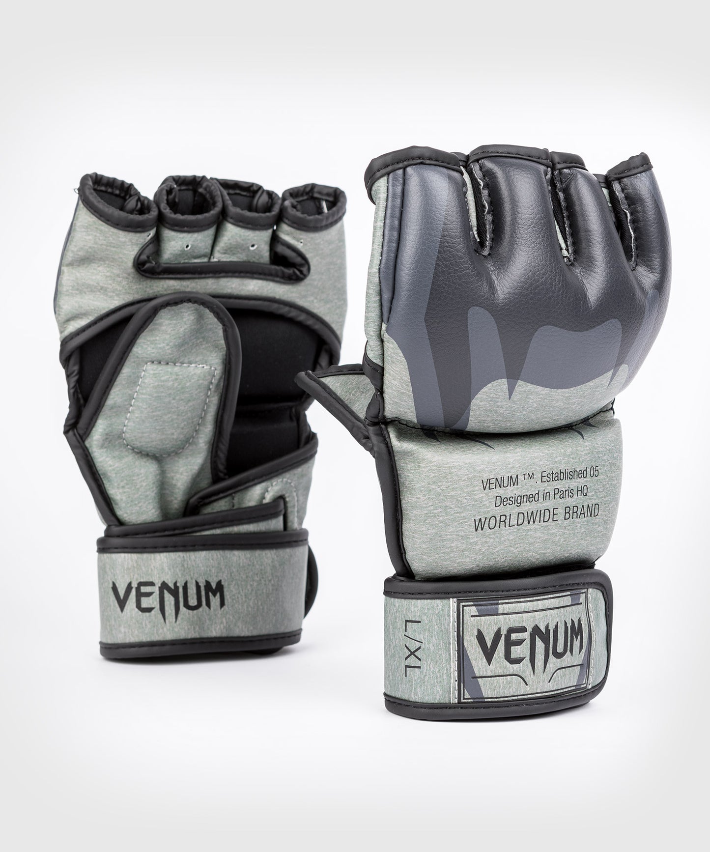 Venum Stone MMA Gloves  - Mineral Green