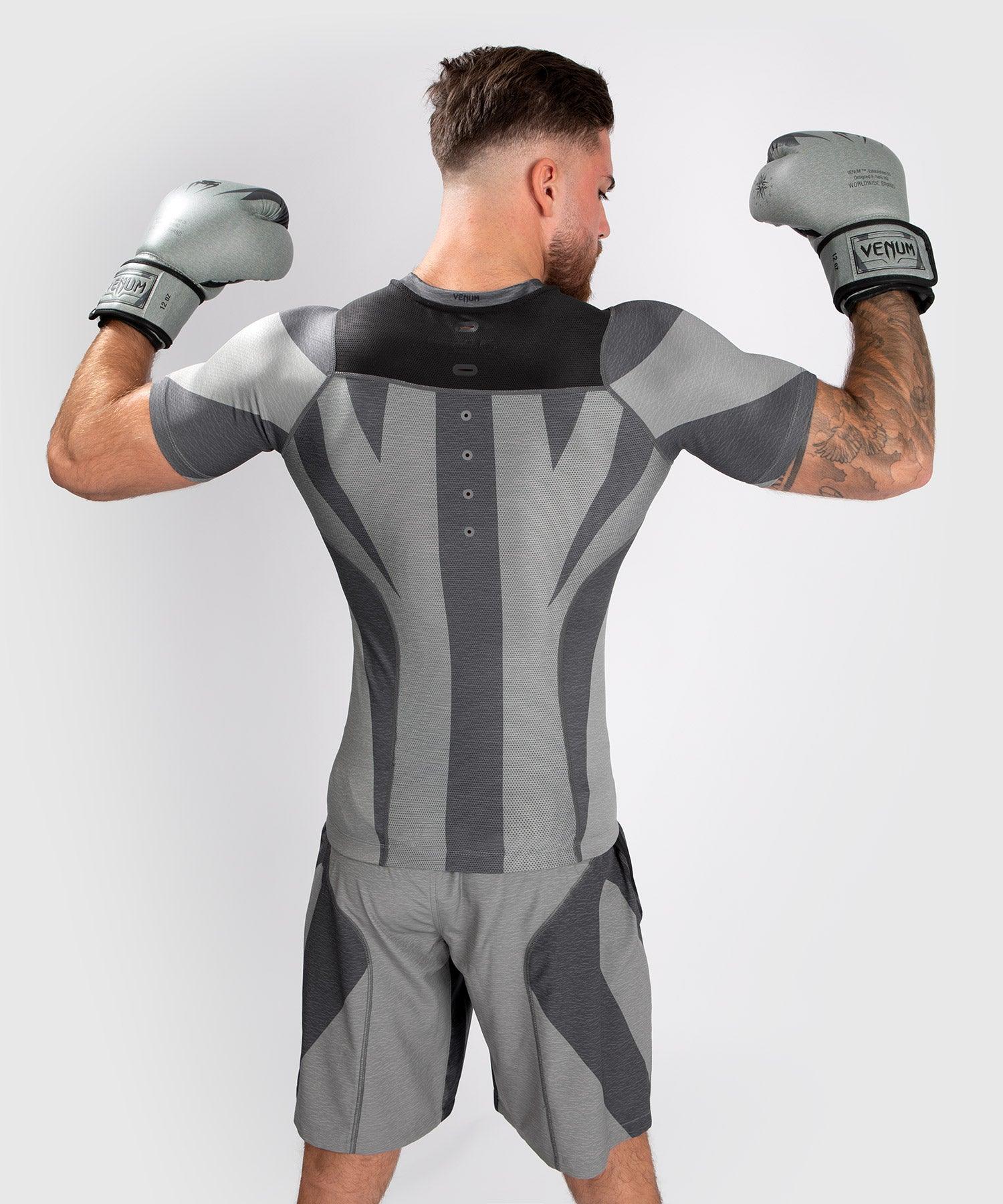Venum Stone Rashguard - Short Sleeves  - Mineral Green