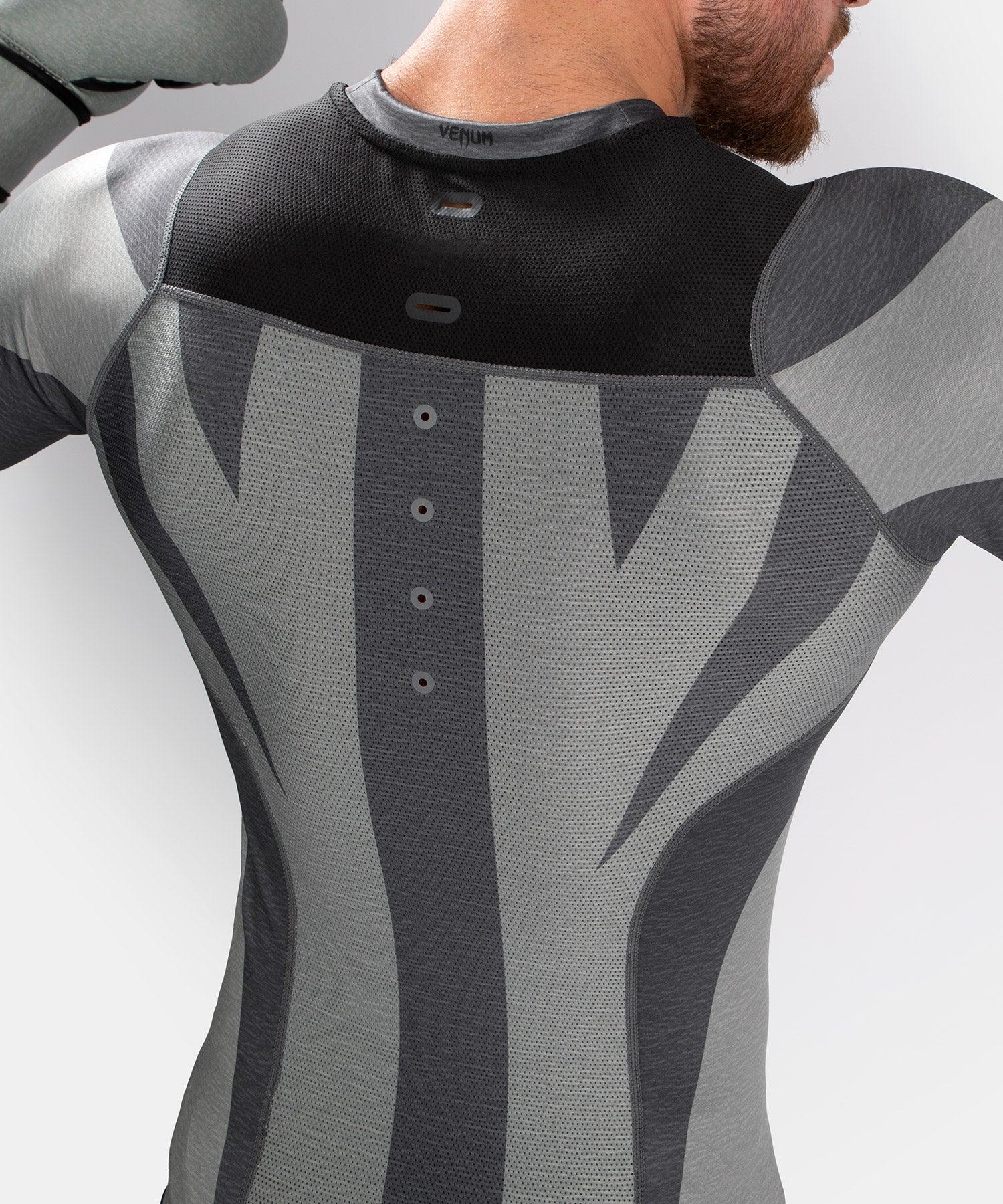 Venum Stone Rashguard - Short Sleeves  - Mineral Green