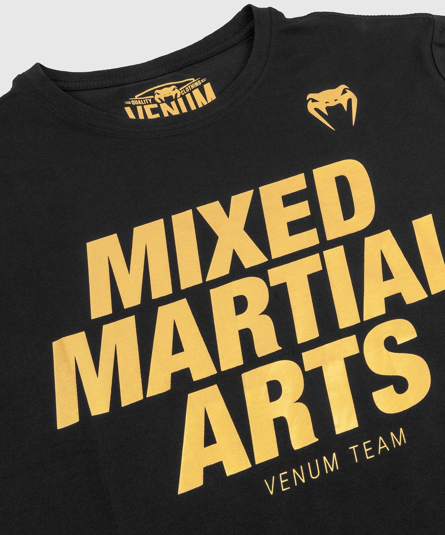 Venum MMA VT T-shirt - Black/Gold Picture 6