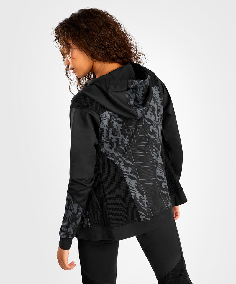 Sudadera Con Cremallera Para Mujer UFC Venum Authentic Fight Week - Negro
