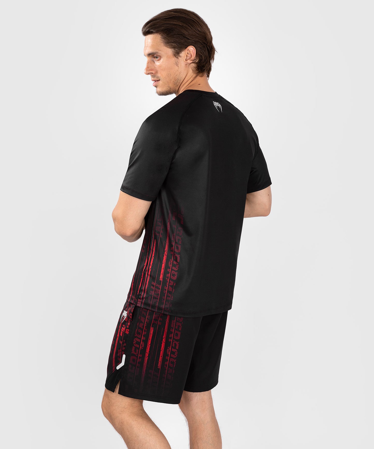 UFC Venum Performance Institute 2.0 Men’s Dry-Tech Shirt - Black/Red