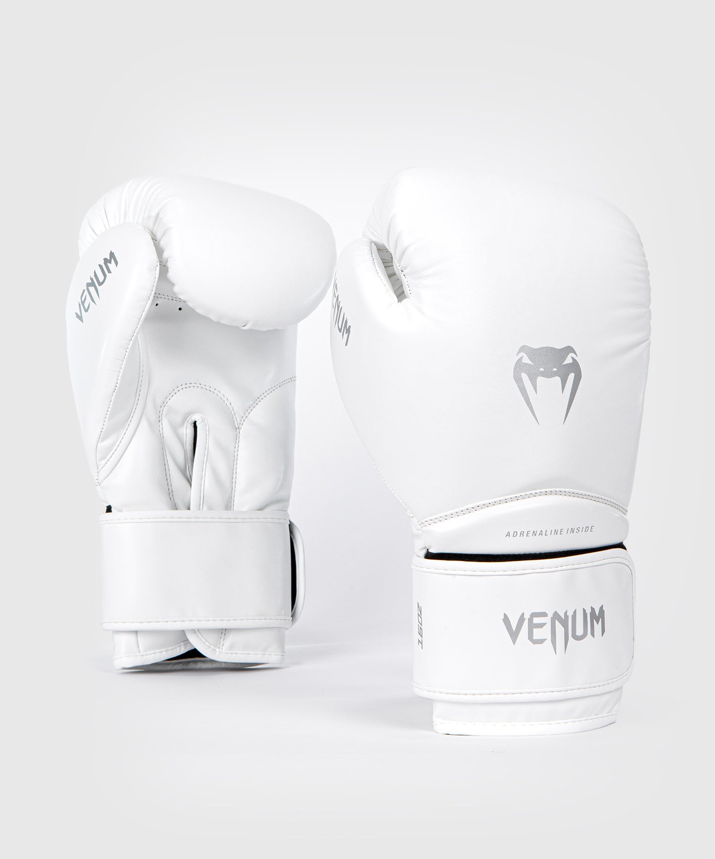 Venum Contender 1.5 Boxing Gloves - White/Silver