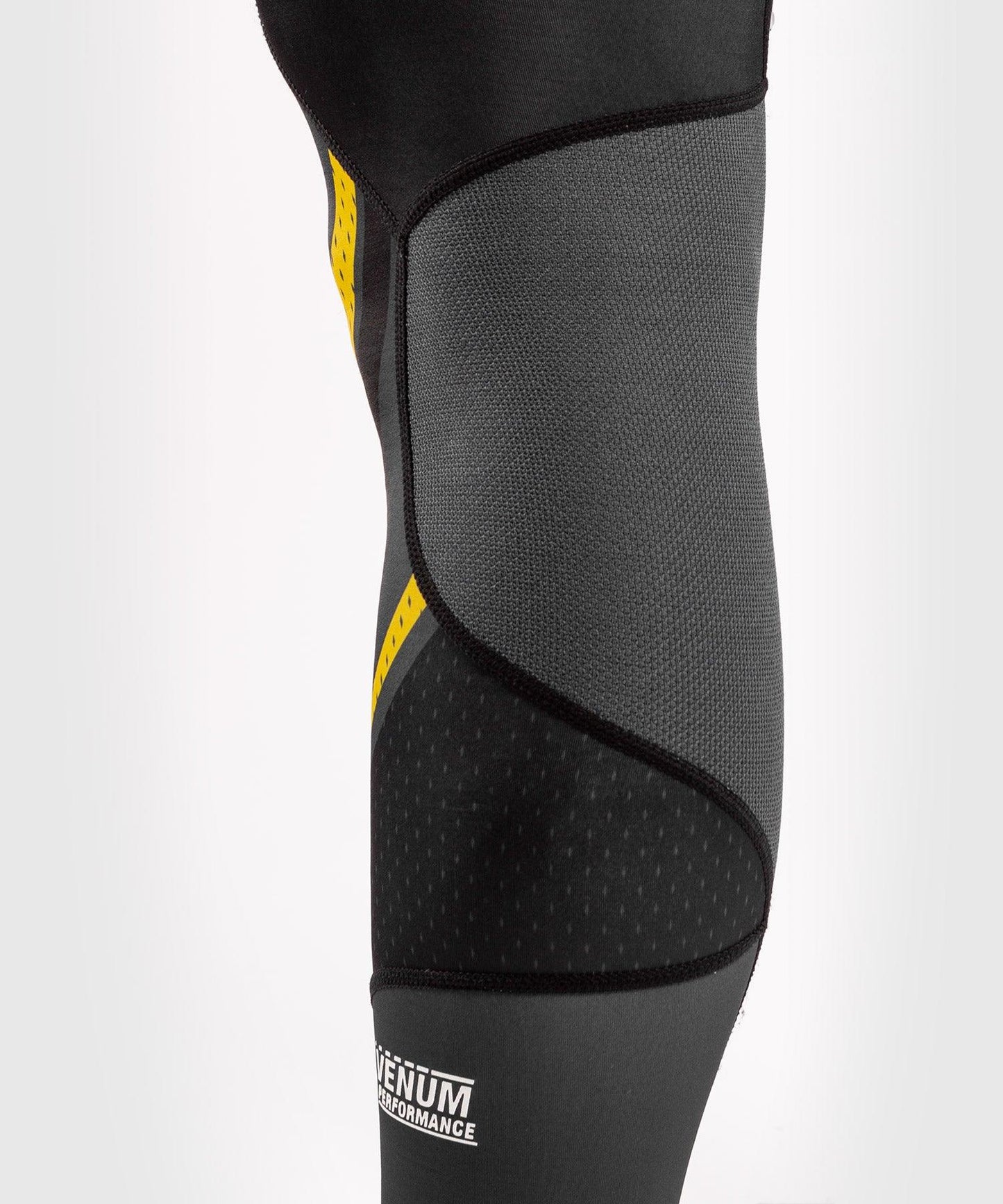 Venum ONE FC Impact Compresssion Tights - Grey/Yellow Picture 8