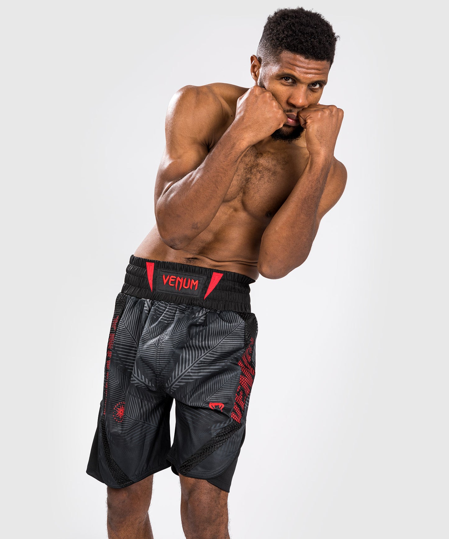 Venum Phantom Boxing Shorts - Black/Red