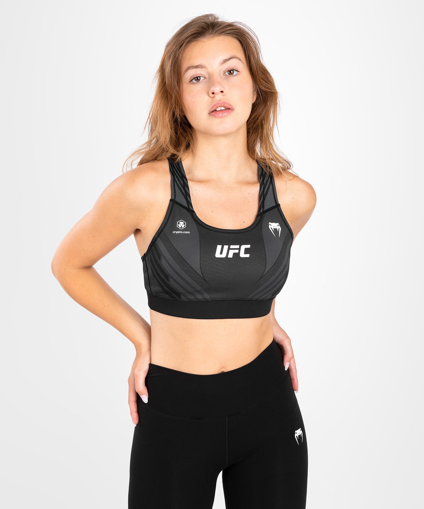 UFC Venum Authentic Fight Night Women's Sport Bra - Champion: XXS