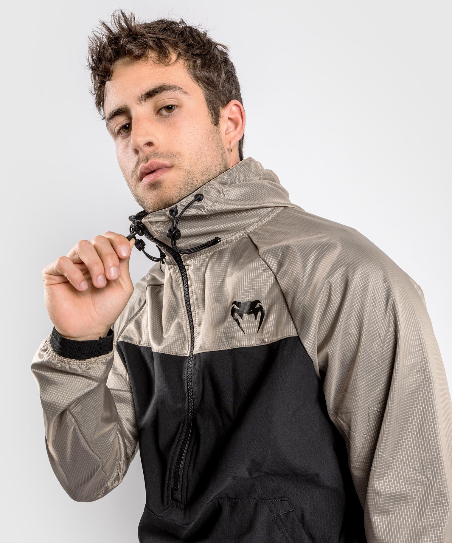 Venum Laser XT Hoodie – Black/Sand
