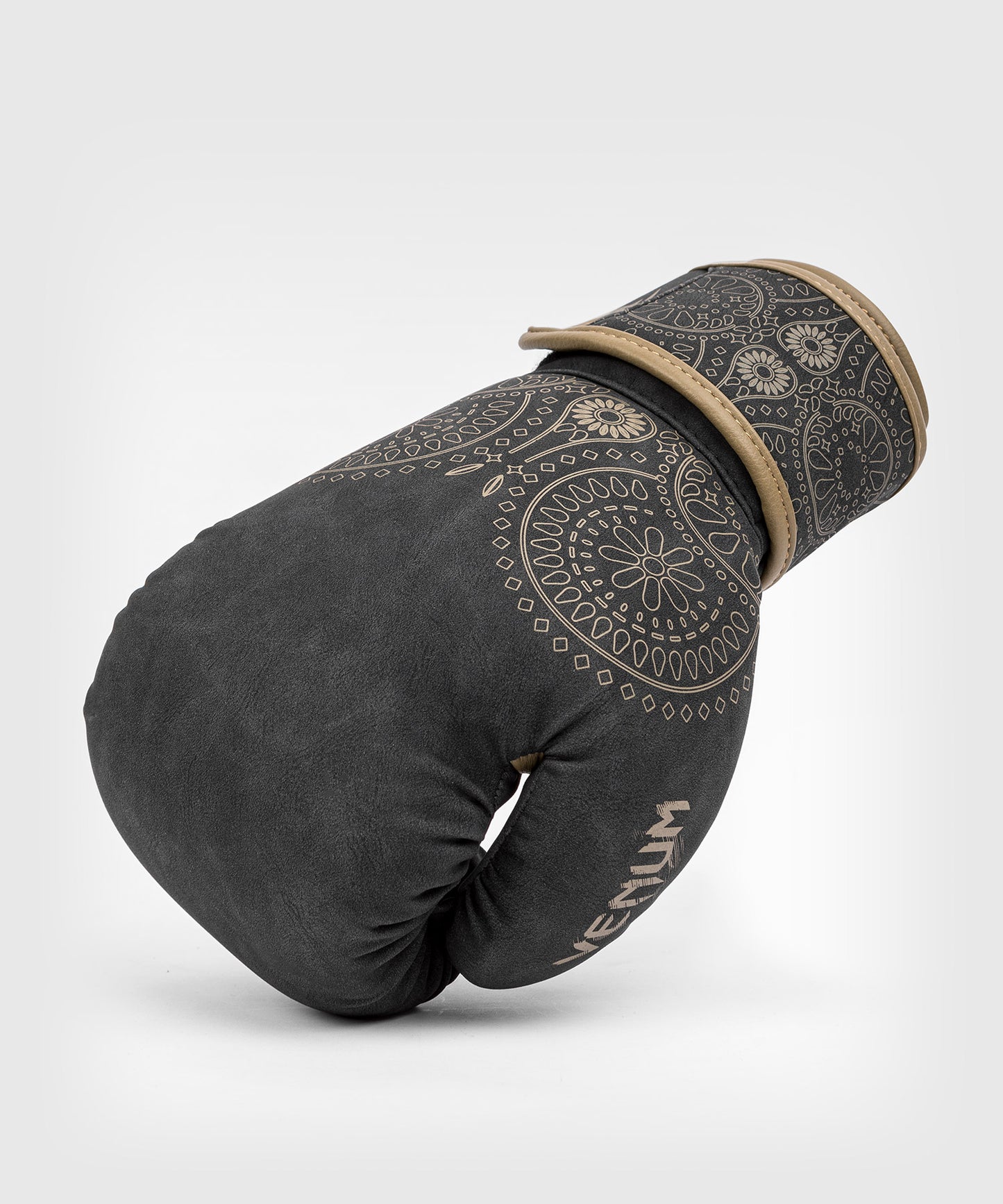 Venum Santa Muerte Dark Side - Boxing Gloves - Black/Brown