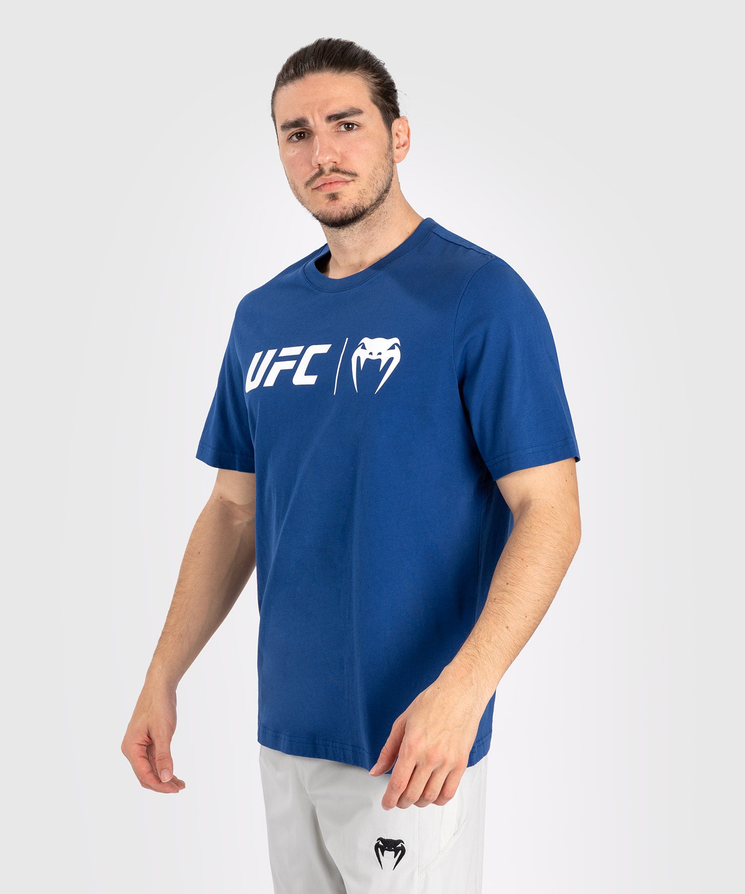商品画像：UFC Venum Classic T-Shirt - Navy Blue/White - Venum 3
