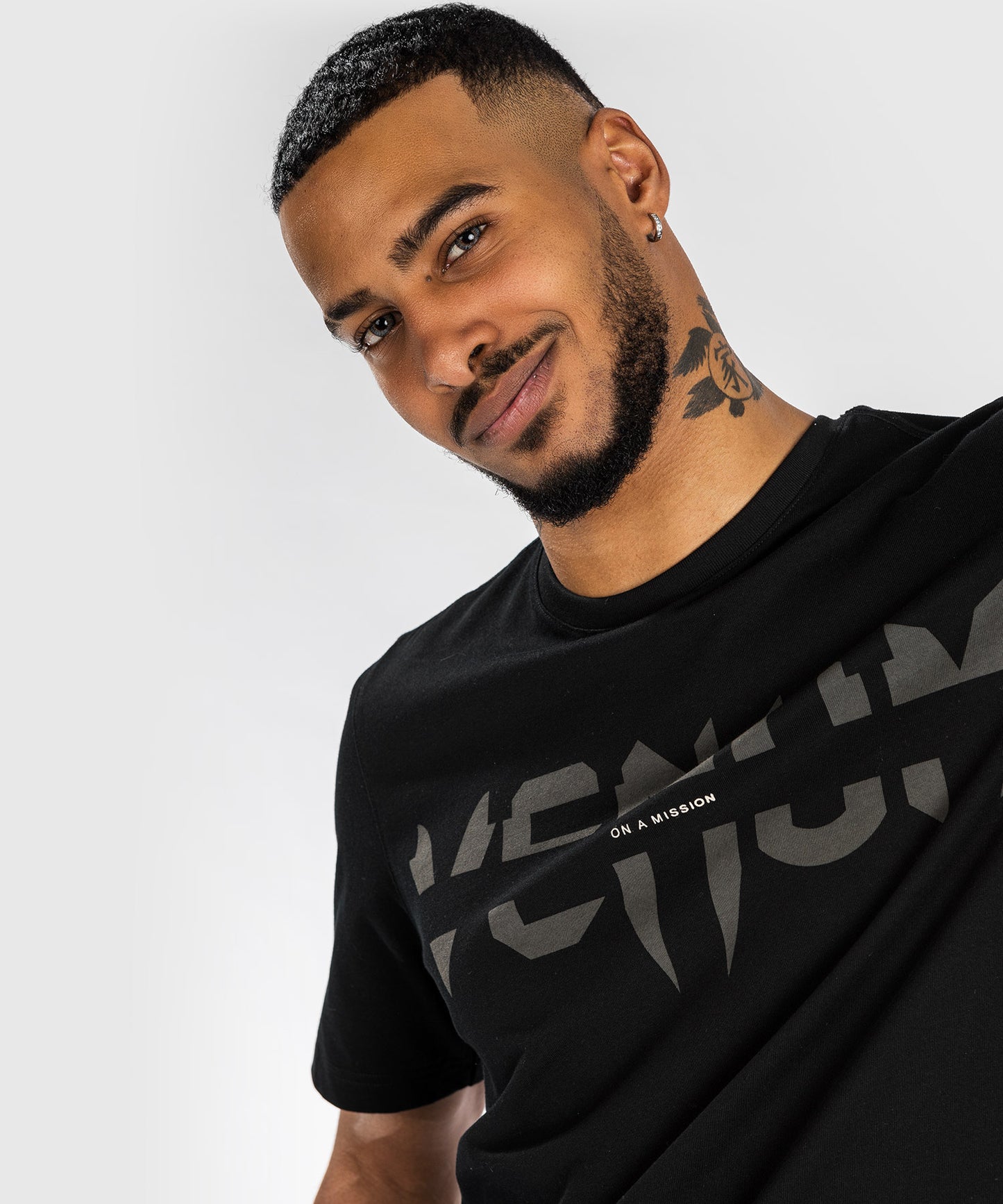 Venum On Mission T-shirt - Regular Fit - Black
